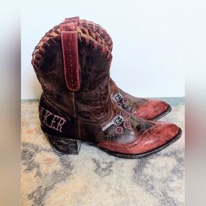 New Leather Yippie Kiyay Old Gringo Cowboy Boots
